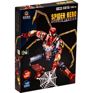 لگو مارول مرد عنکبوتی 1132 قطعه Spider Hero Upholo Justice 6015_اسباب بازی لگو